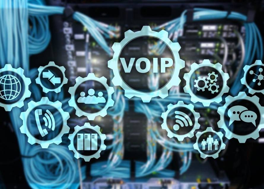 A timeline illustrating the evolution of VoIP technology from its inception to the present day